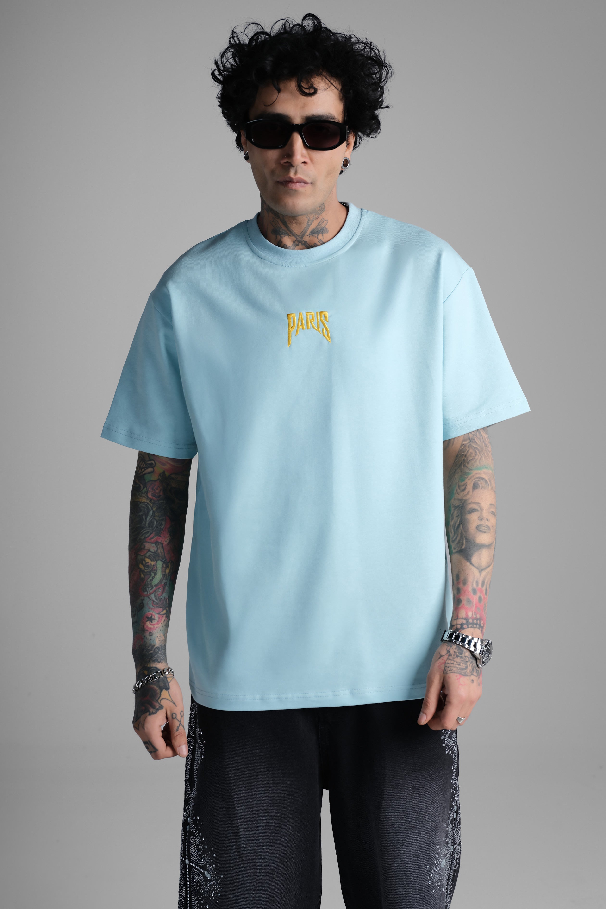 TSHIRT TOUR EIFFEL BLEU