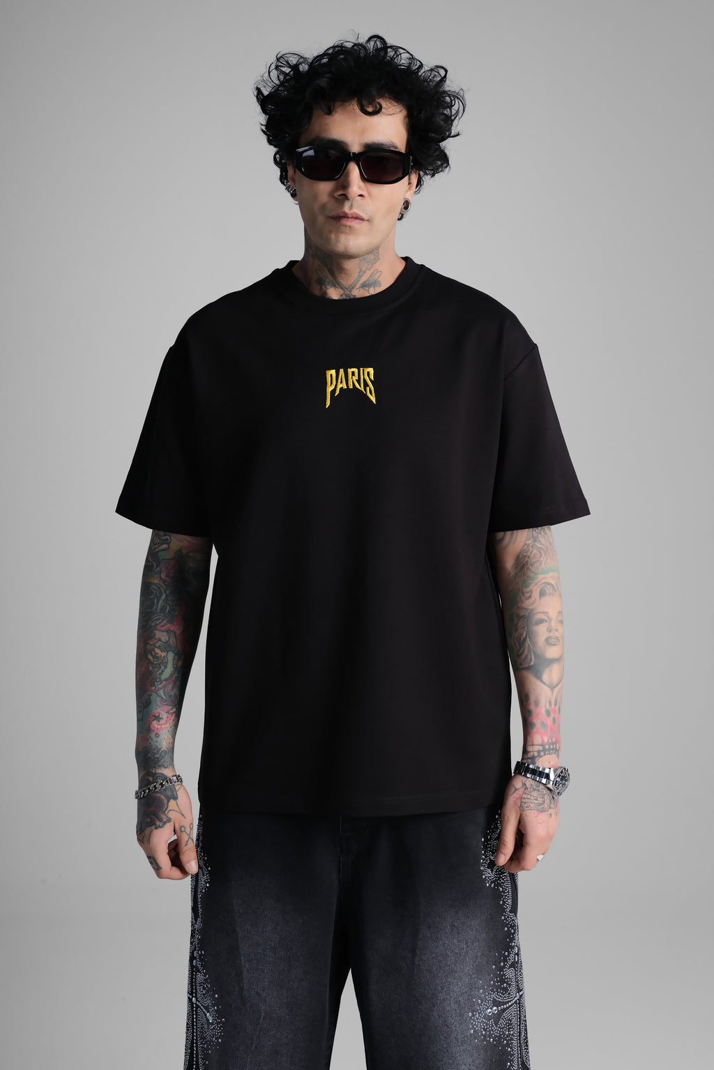 TSHIRT TOUR EIFFEL NOIR