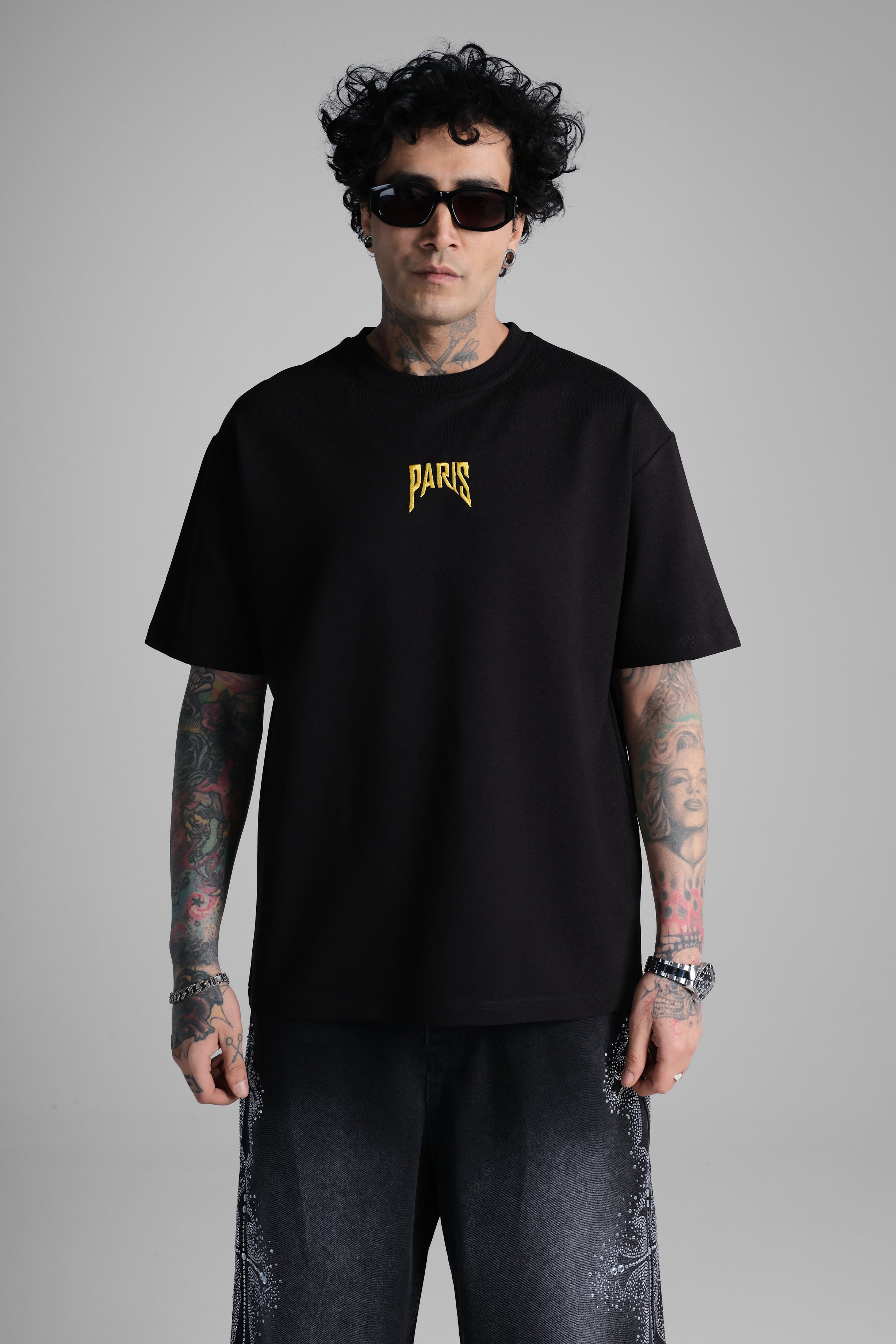TSHIRT TOUR EIFFEL NOIR
