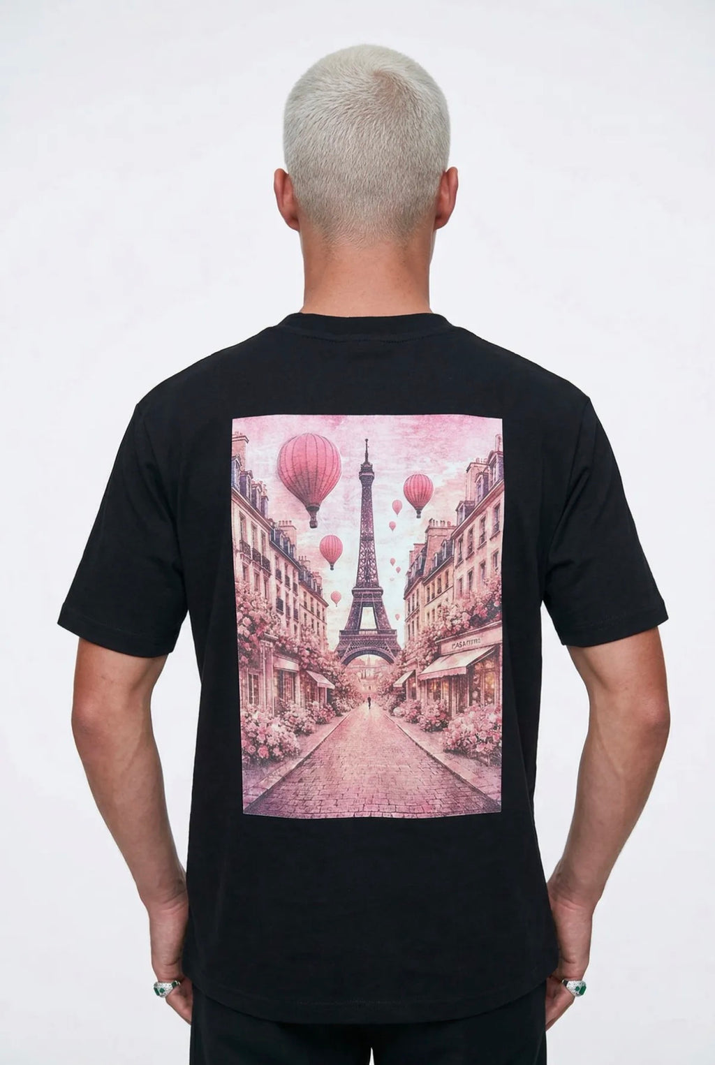 T-SHIRT TROCADÉRO NOIR