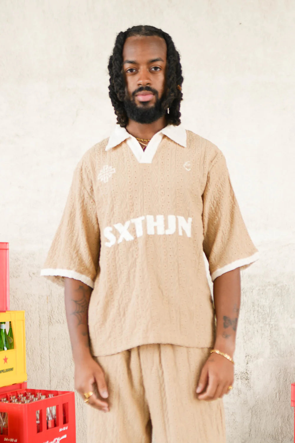 POLO TABAC BEIGE
