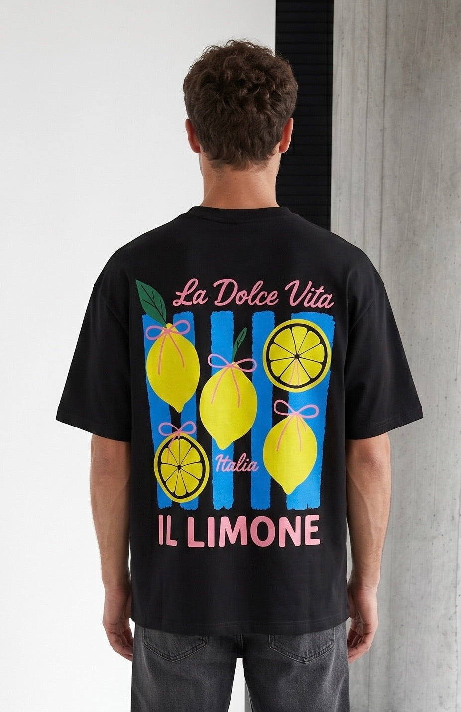 T-SHIRT LIMON NOIR