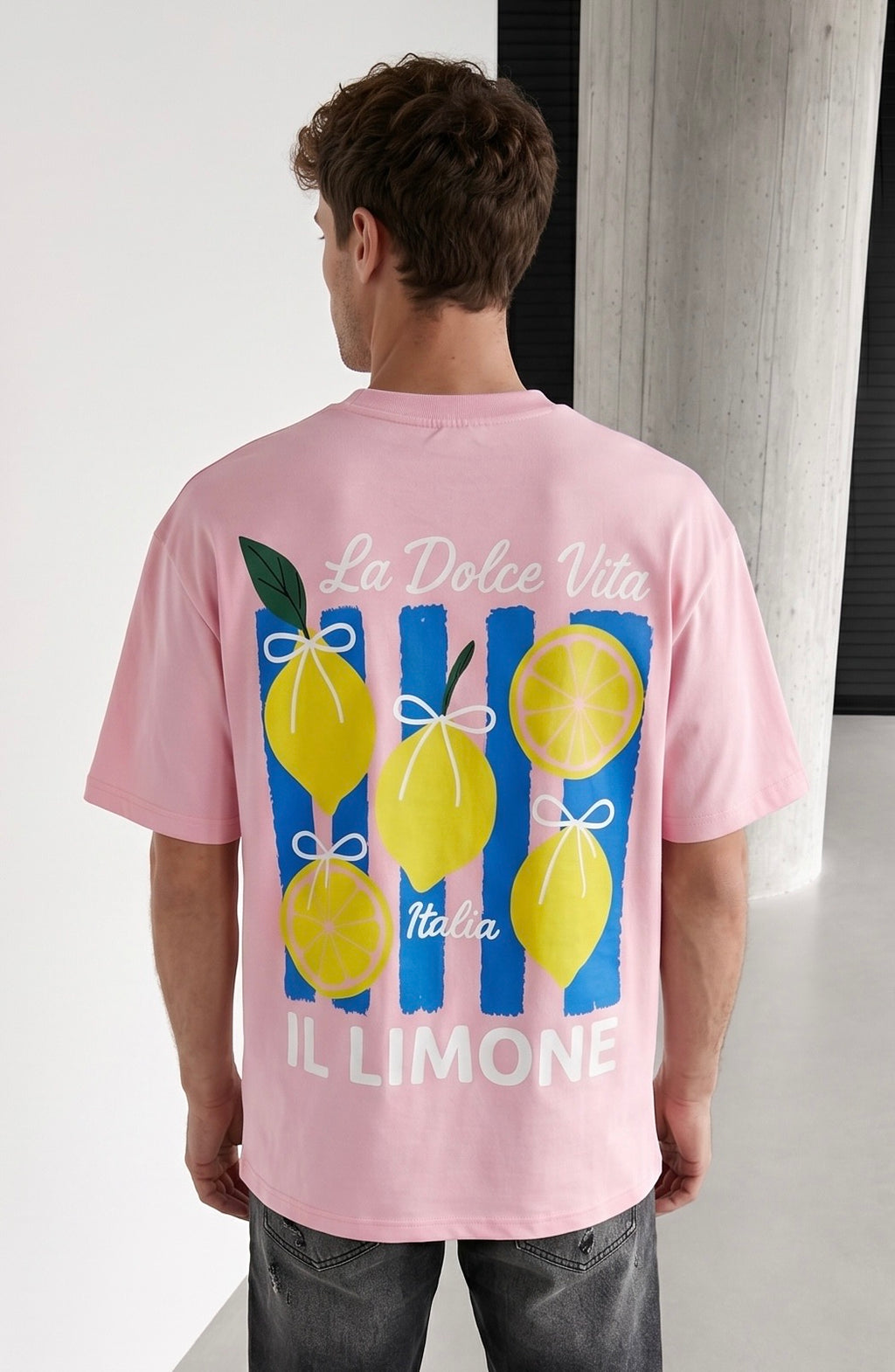 T-SHIRT LIMON ROSE