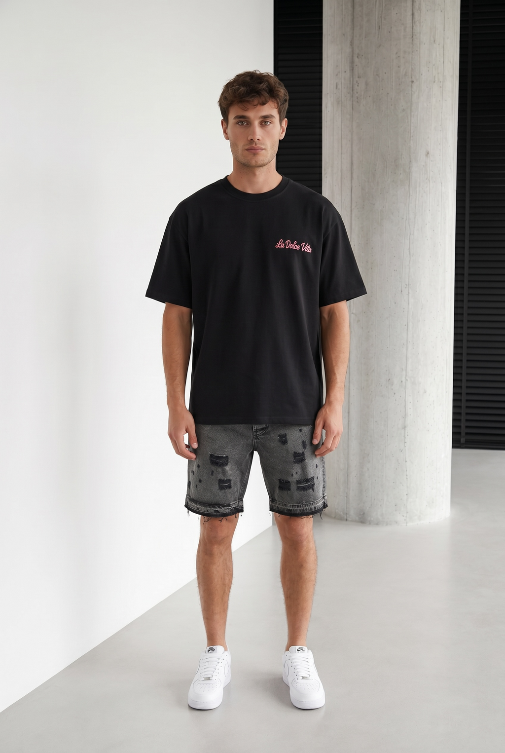 T-SHIRT LIMON NOIR