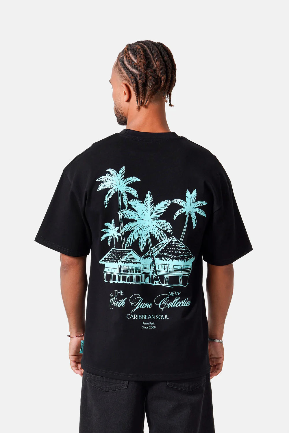 T-SHIRT CARRIBEAN NOIR
