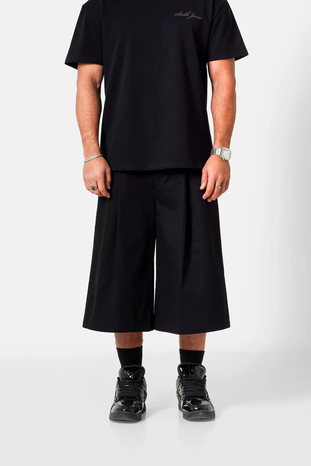 SHORT TAILORING NOIR