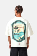 T-SHIRT PLAYA LUQUILLO BLANC