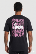 T-SHIRT AMORE NOIR