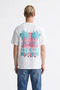 T-SHIRT MIAMI VICE BLANC