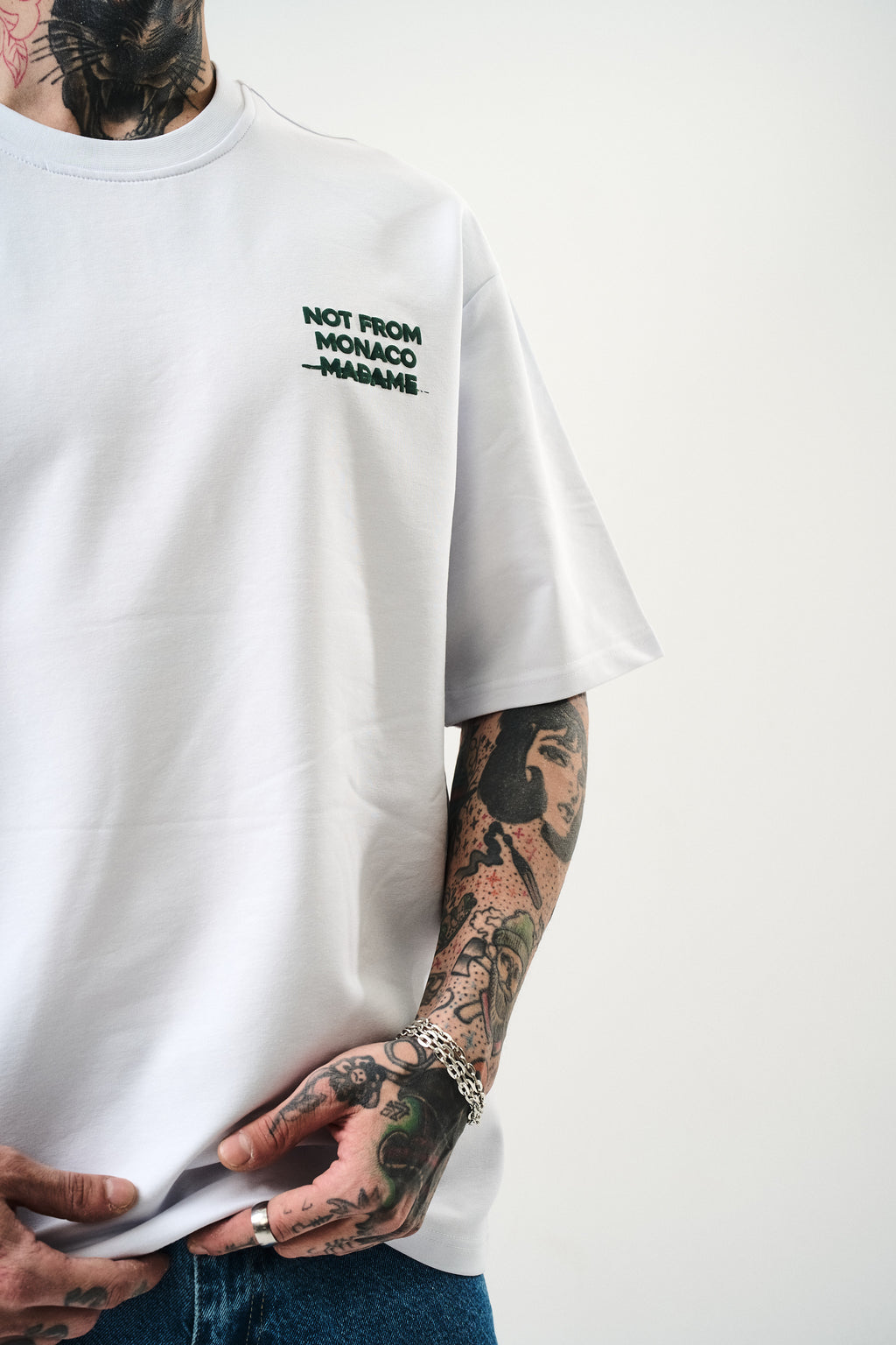 T-SHIRT NOT FROM BLANC