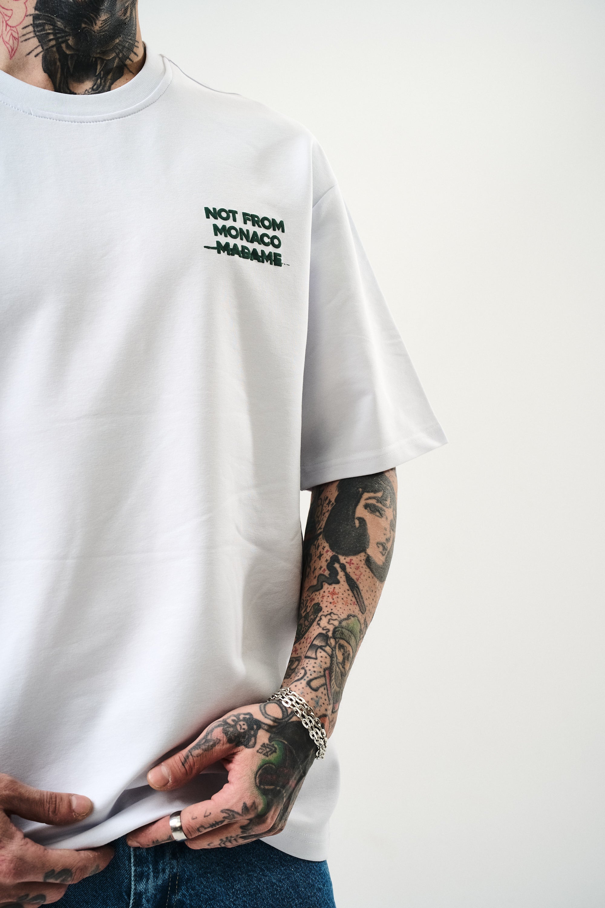 T-SHIRT NOT FROM BLANC