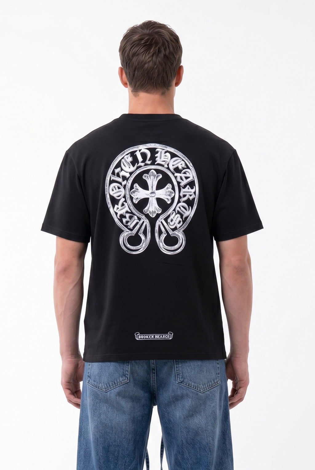 T-SHIRT BROKEN HEART NOIR