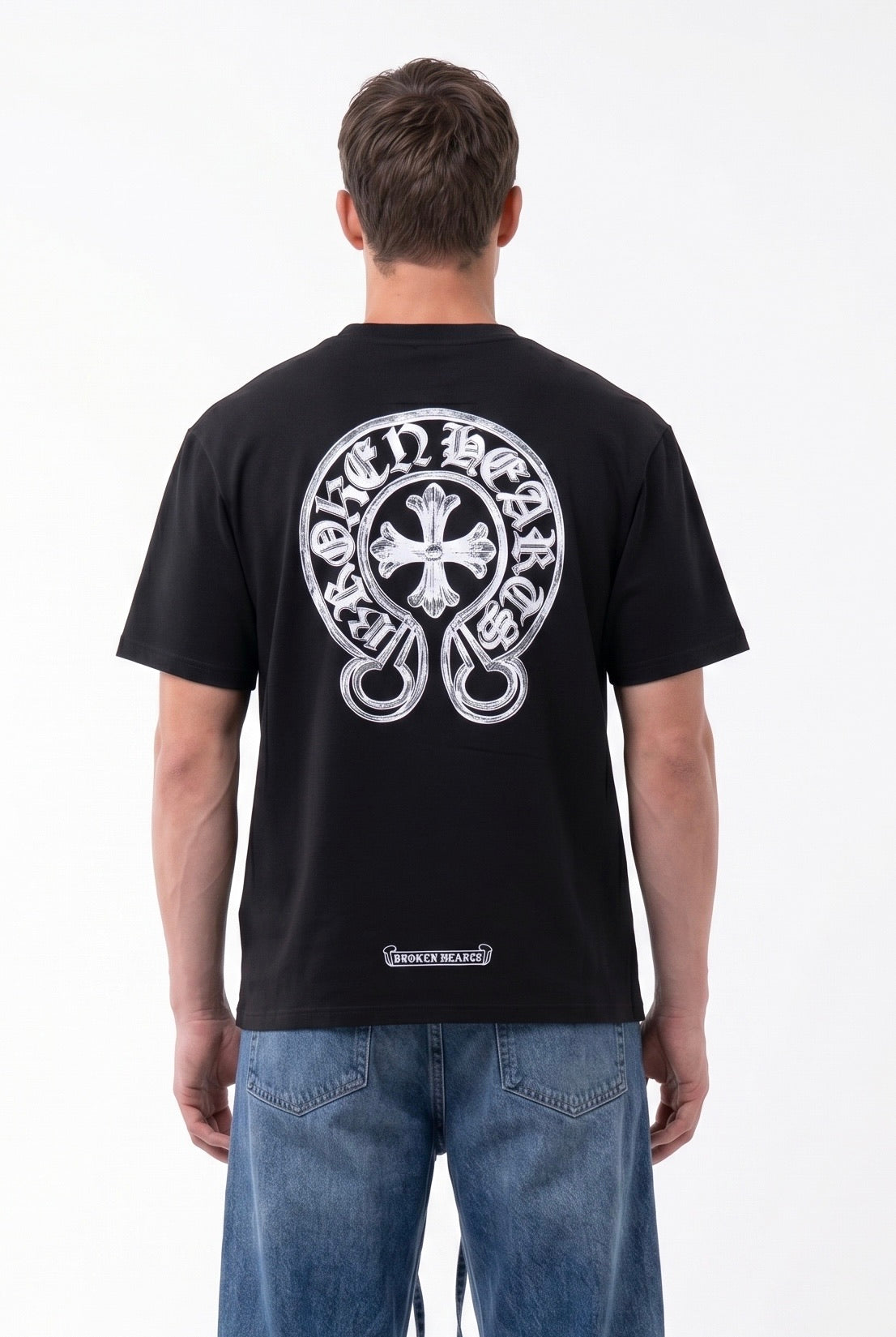 T-SHIRT BROKEN HEART NOIR