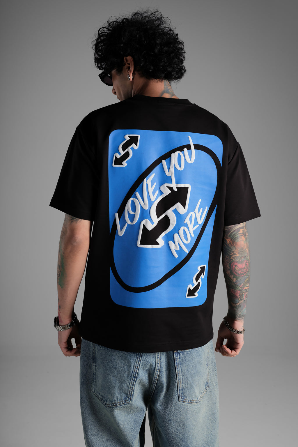 TSHIRT LOVE YOU MORE NOIR
