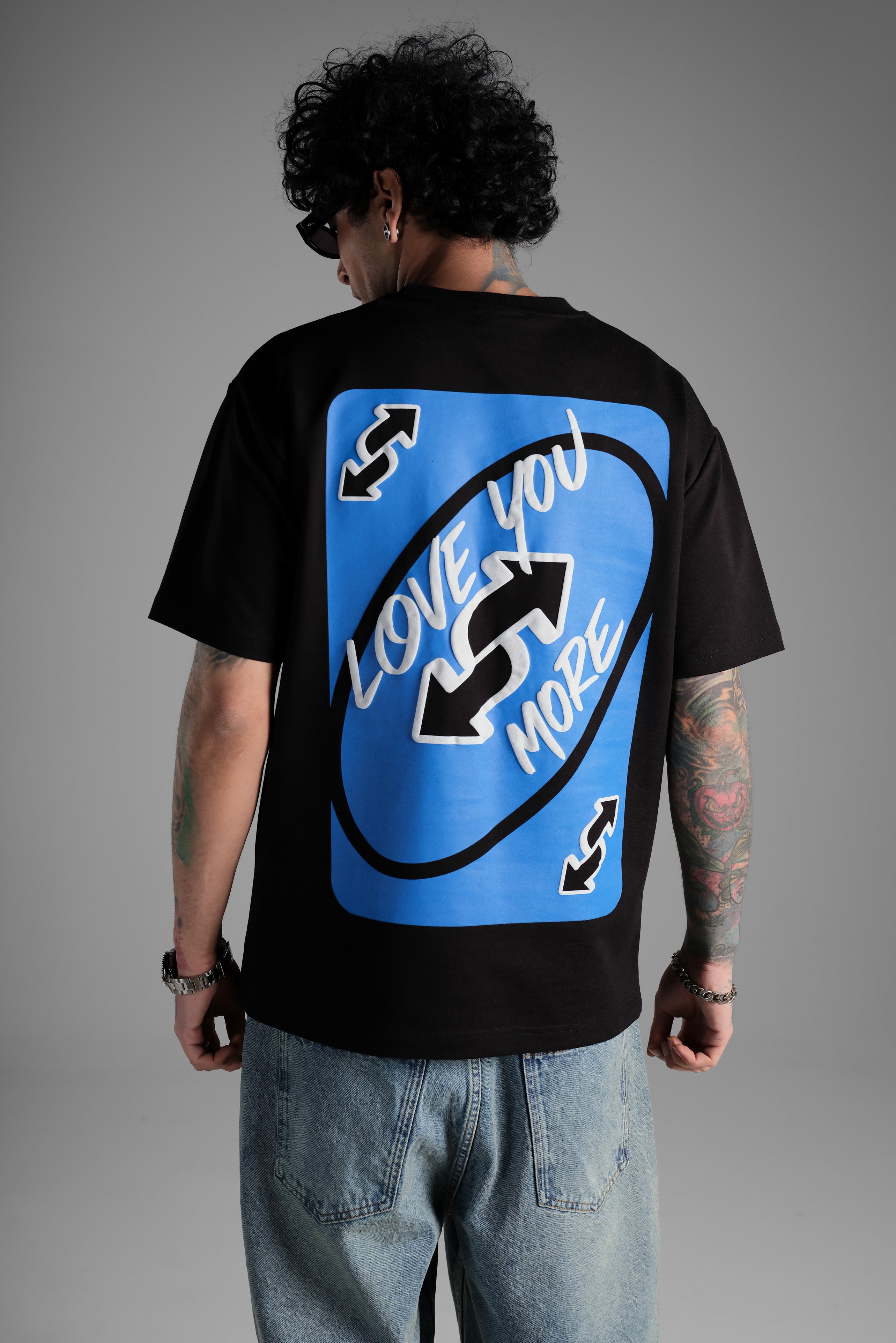 TSHIRT LOVE YOU MORE NOIR