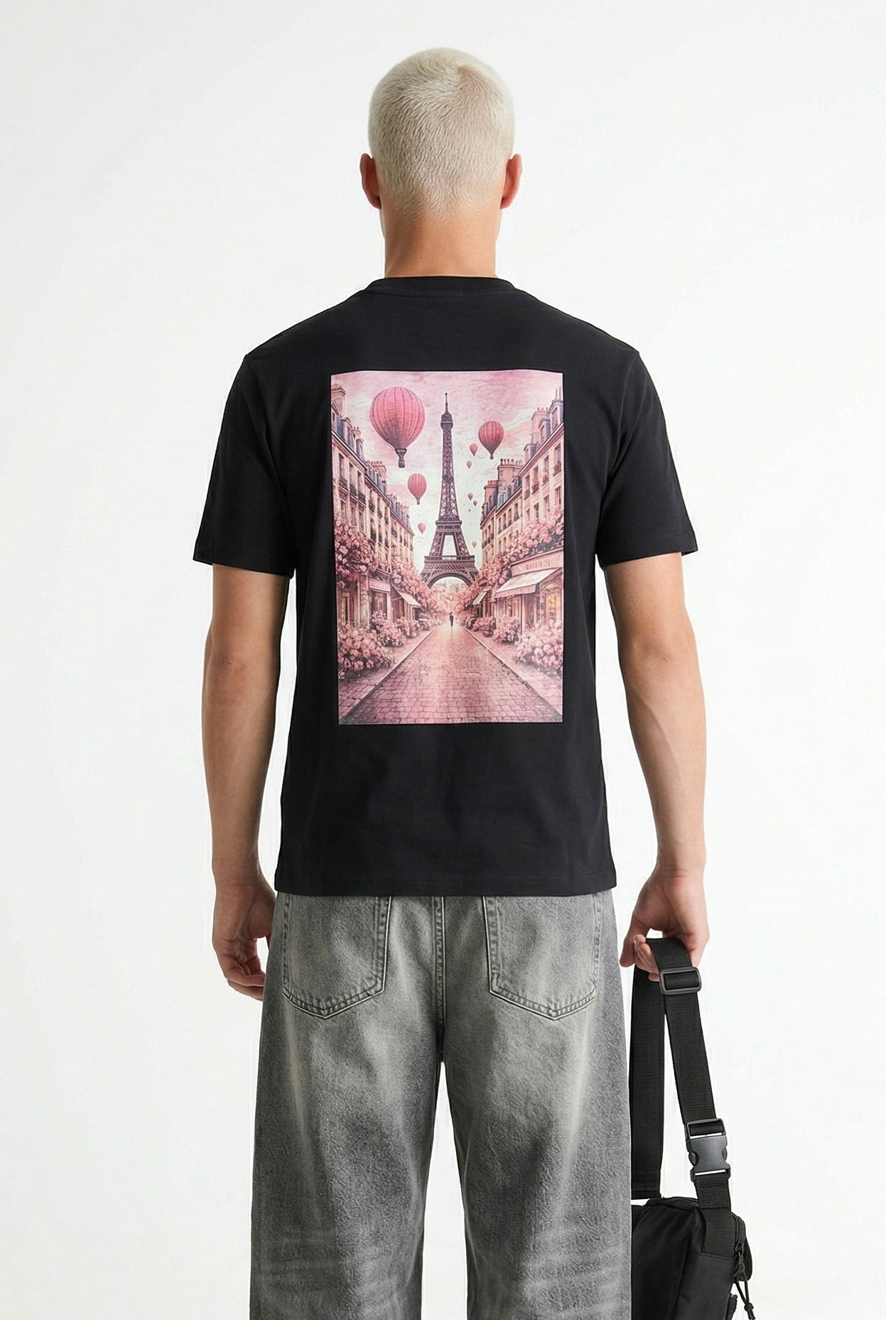 T-SHIRT TROCADÉRO NOIR