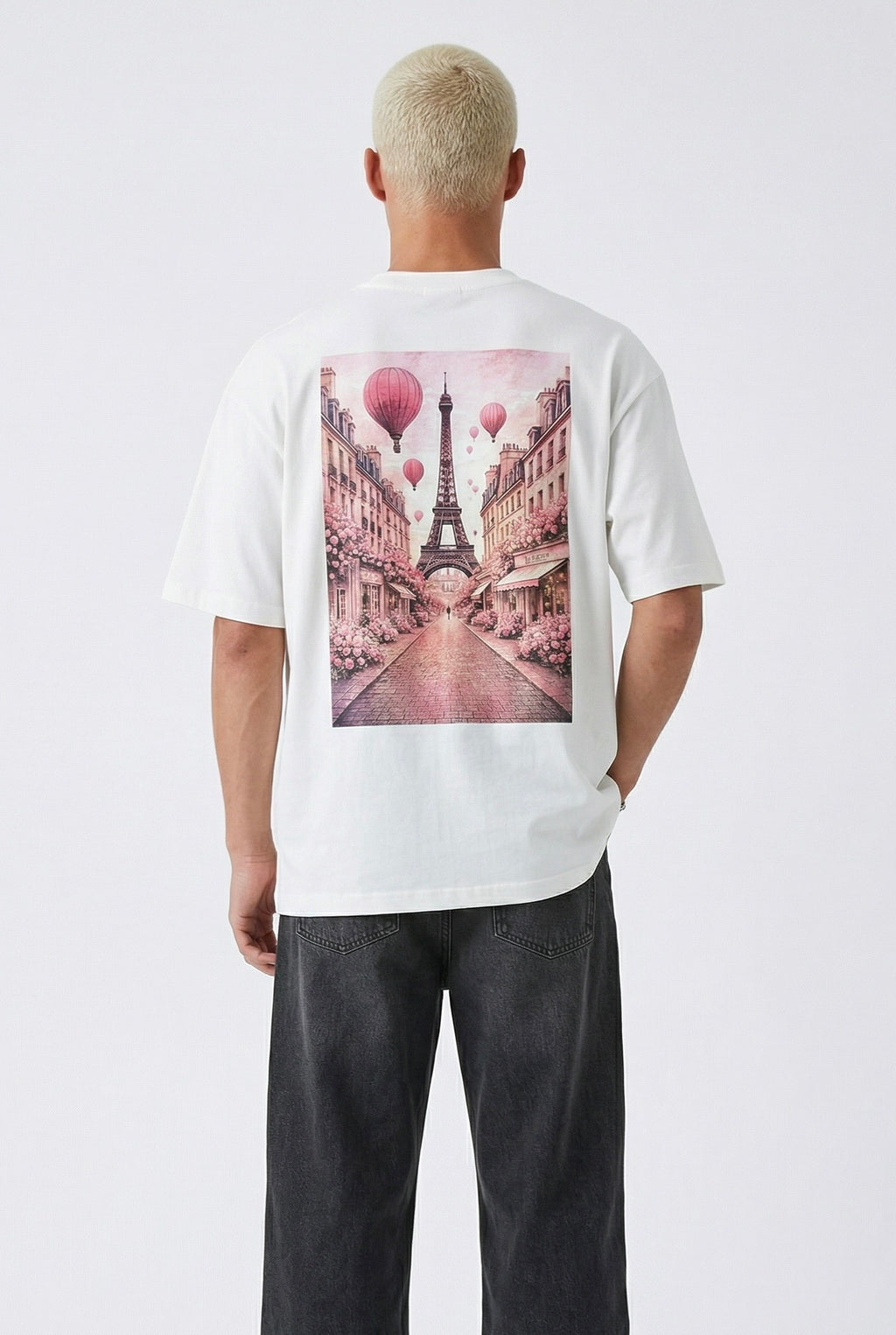 T-SHIRT TROCADÉRO BLANC
