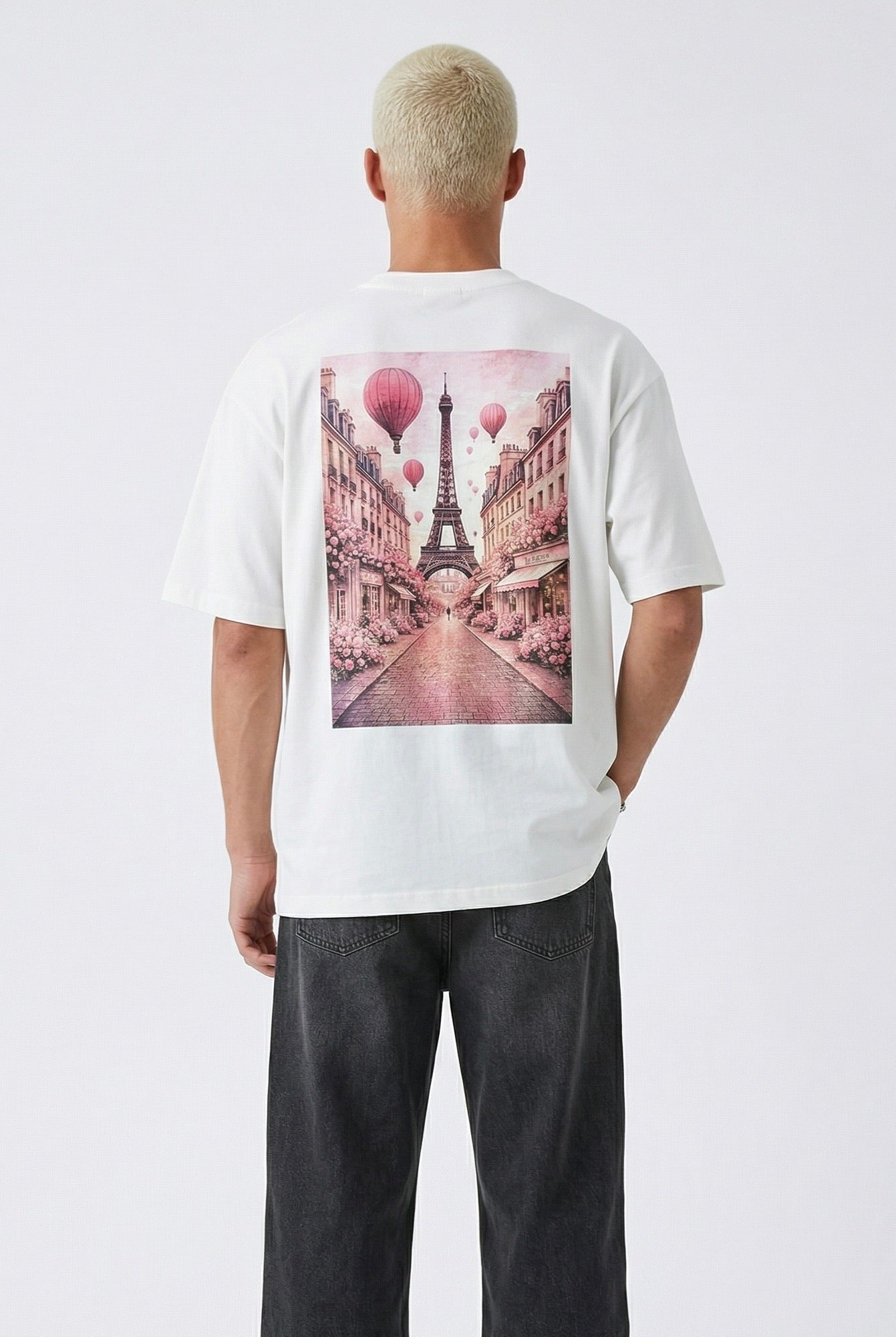 T-SHIRT TROCADÉRO BLANC