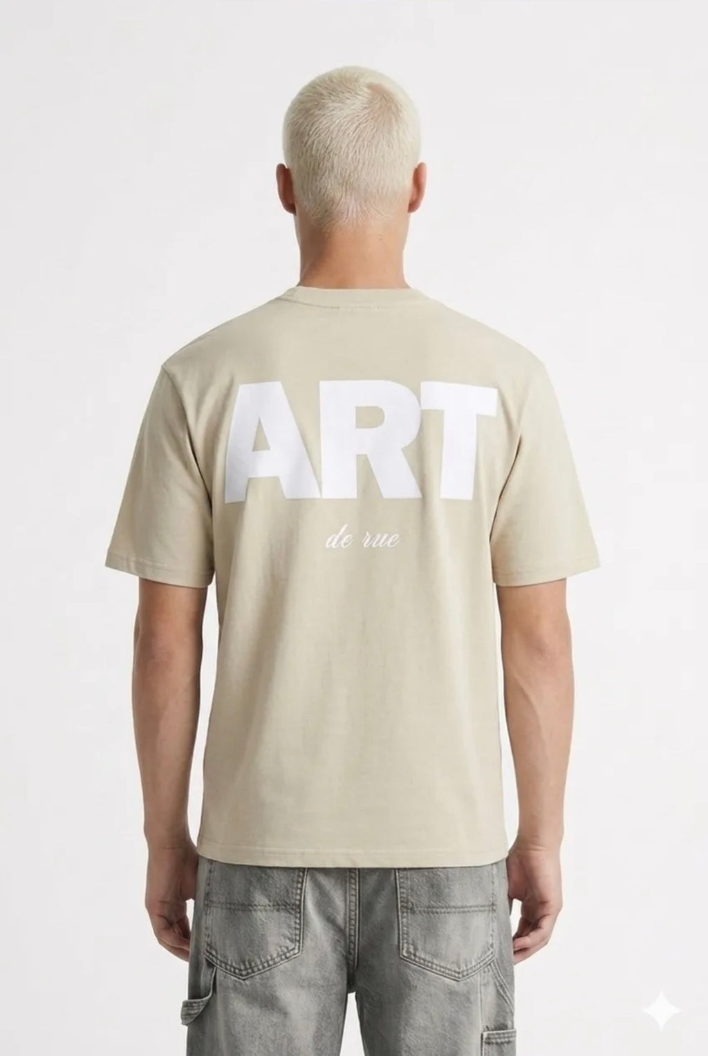 T-SHIRT ART BEIGE