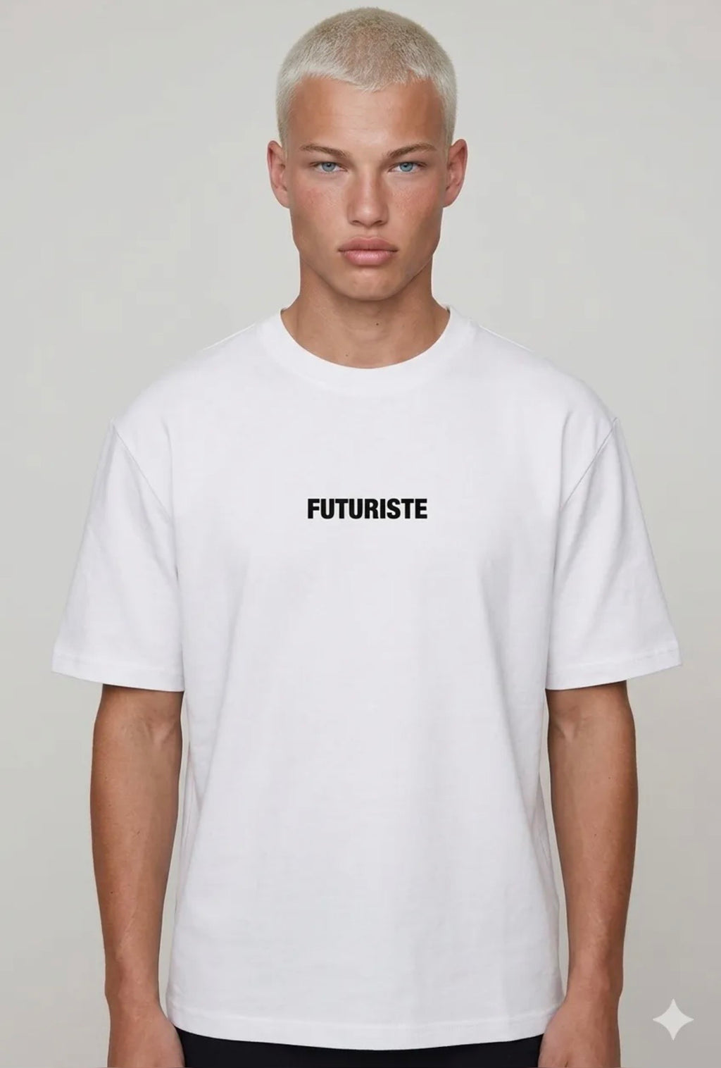 T-SHIRT ART BLANC