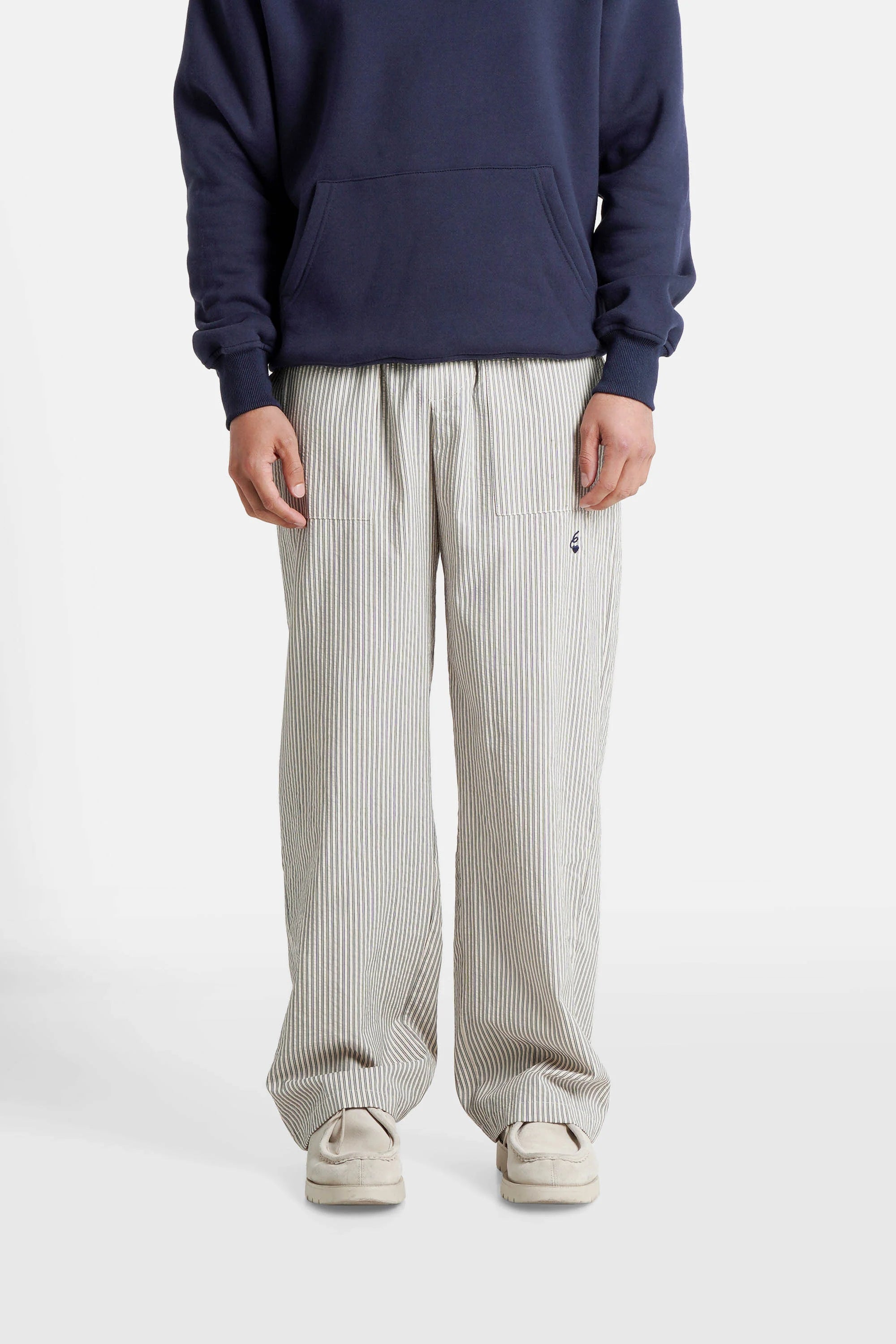 PANTALON STRIPES BLEU