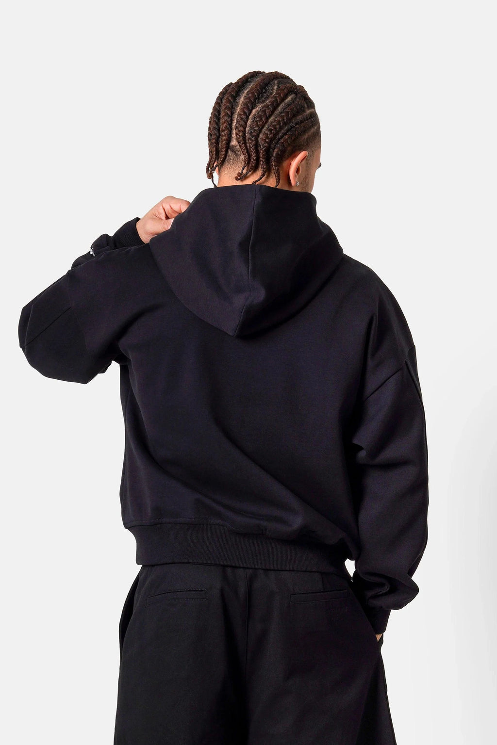 HOODIE HEAVY COTON BLACK