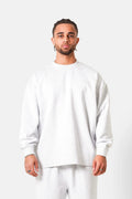 SWEAT HEAVY COTON GRIS
