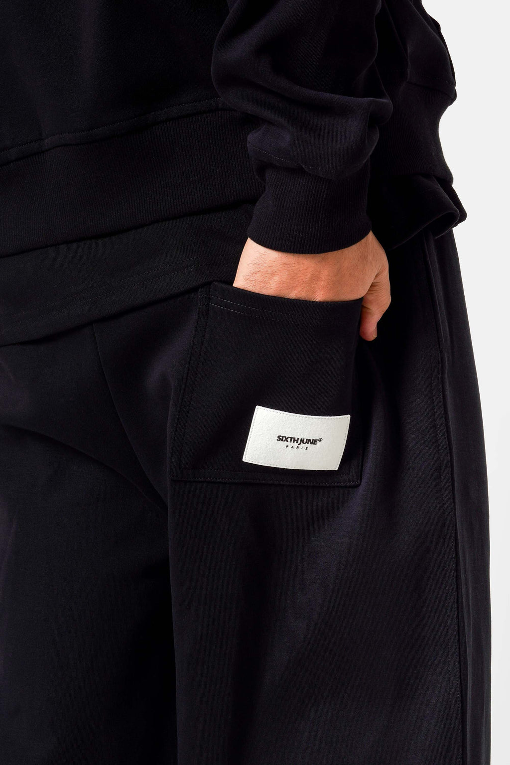 PANTALON HEAVY COTON BLACK