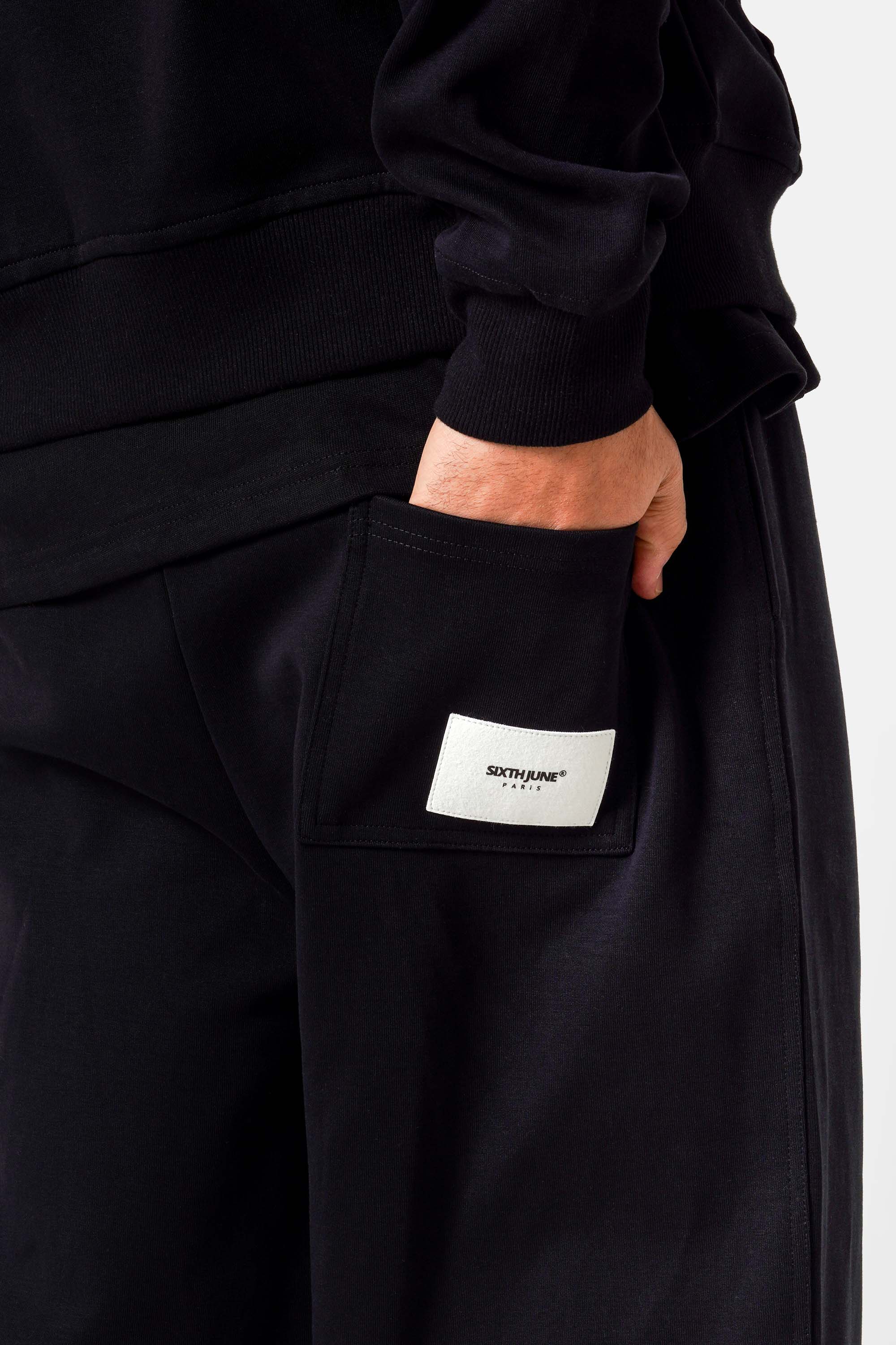 PANTALON HEAVY COTON BLACK