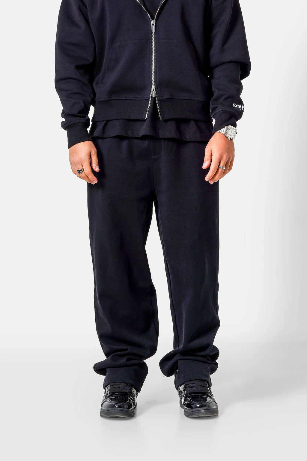 PANTALON HEAVY COTON BLACK