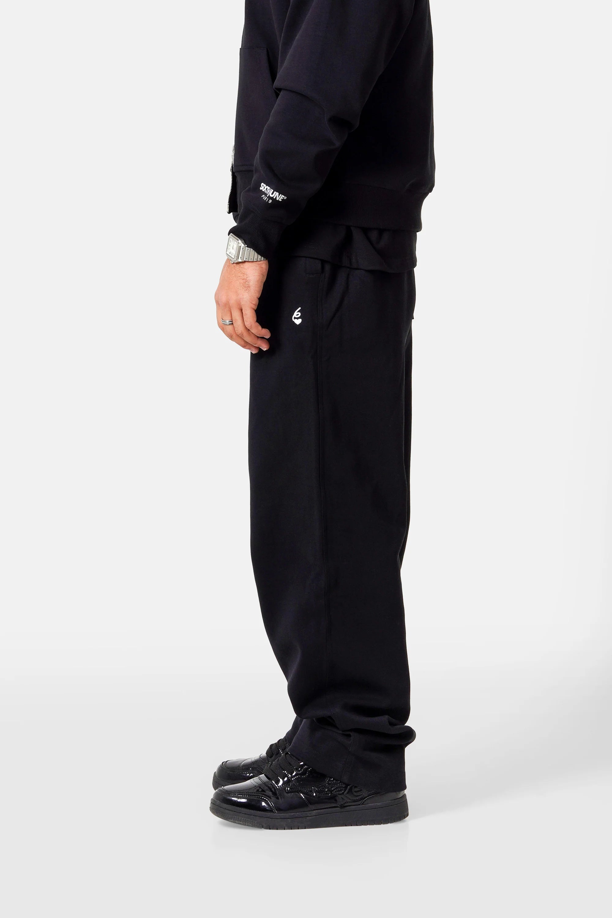 PANTALON HEAVY COTON BLACK