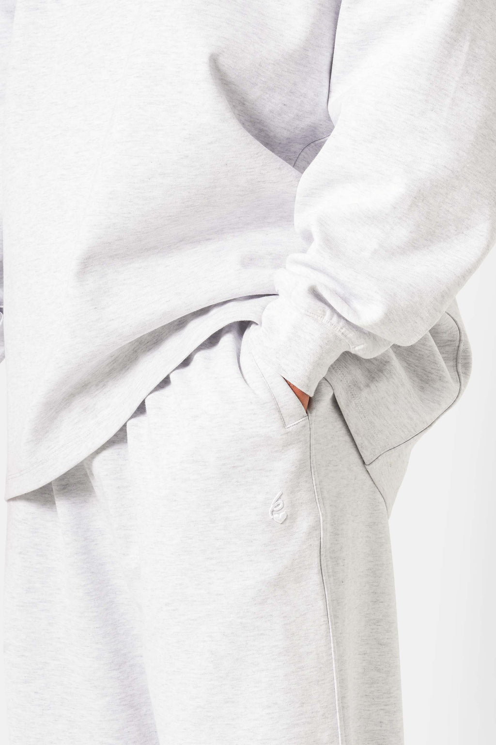 PANTALON HEAVY COTON GRIS